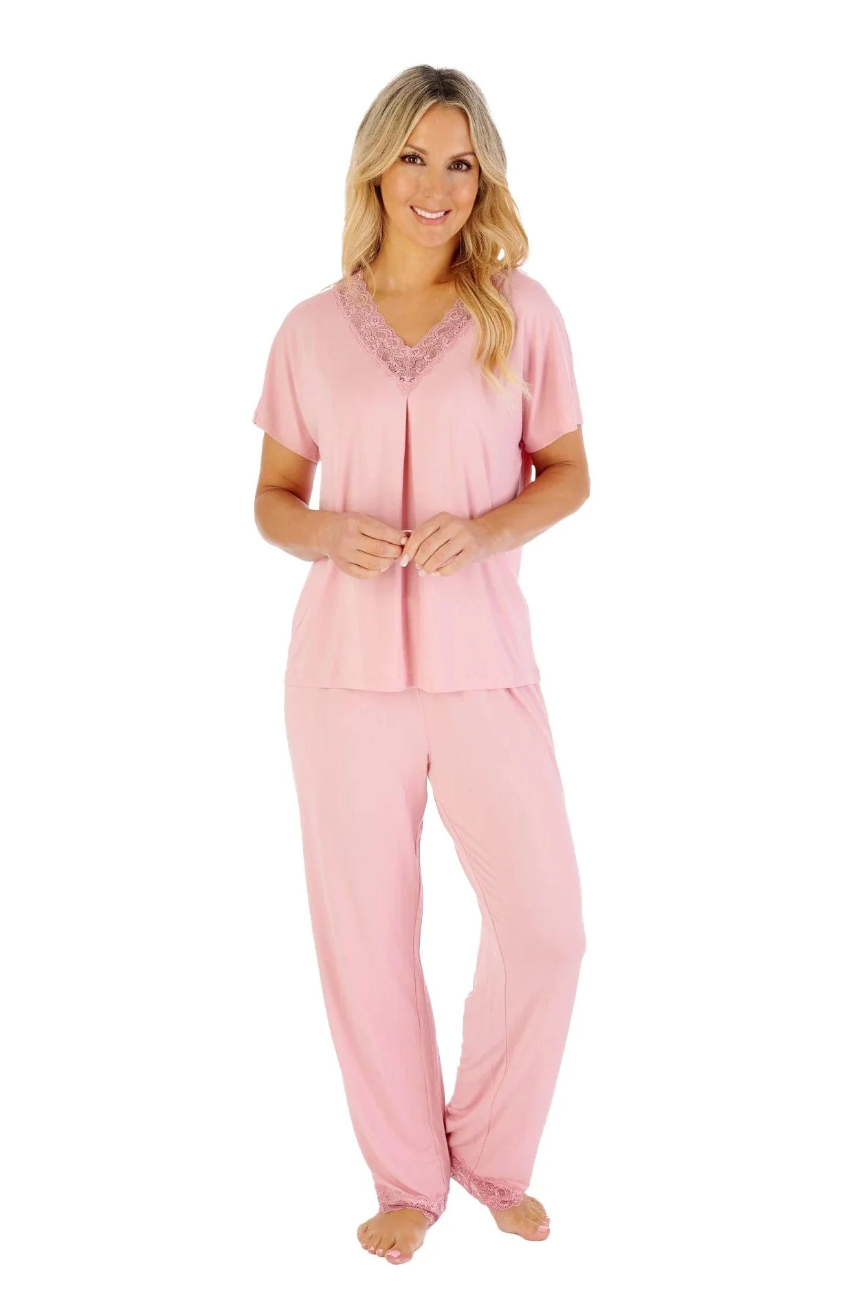 Gaspe Supersoft Pyjama Set - Pink