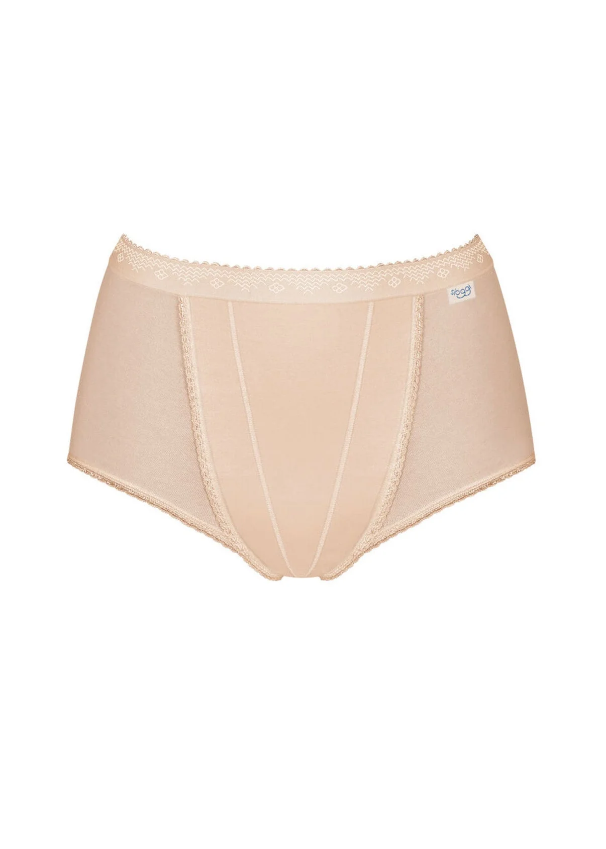 Womens Control Maxi Brief 2 Pack - Skin
