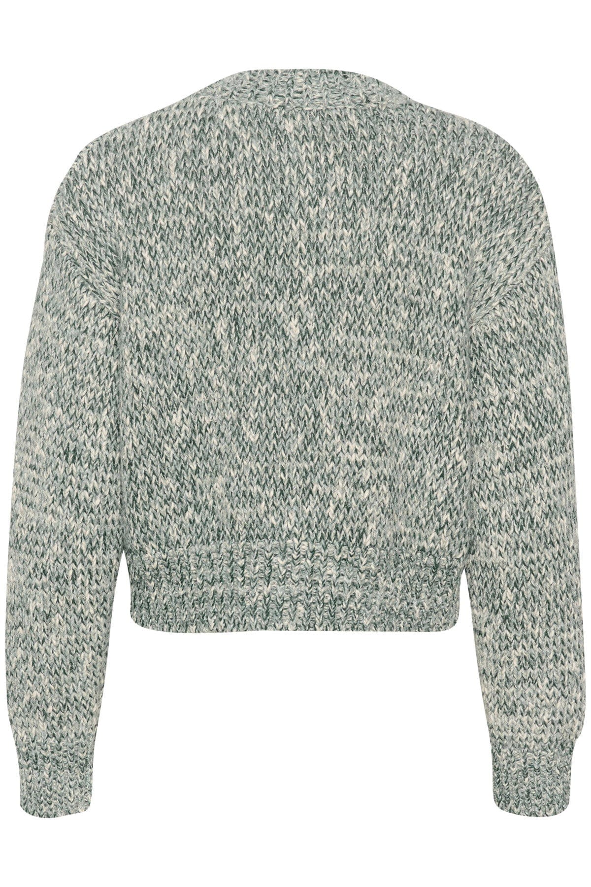 Kamelia Chunky Cardigan - Rain Forest Melange - Image 7