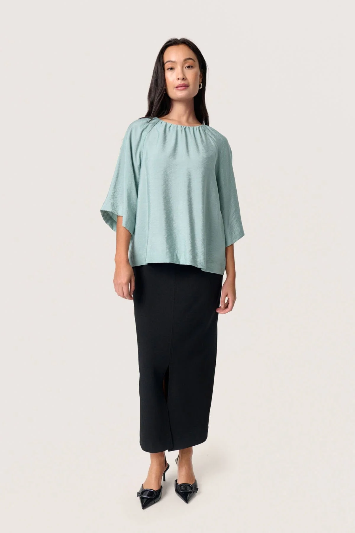 Leodora Top - Silver Blue - Image 5