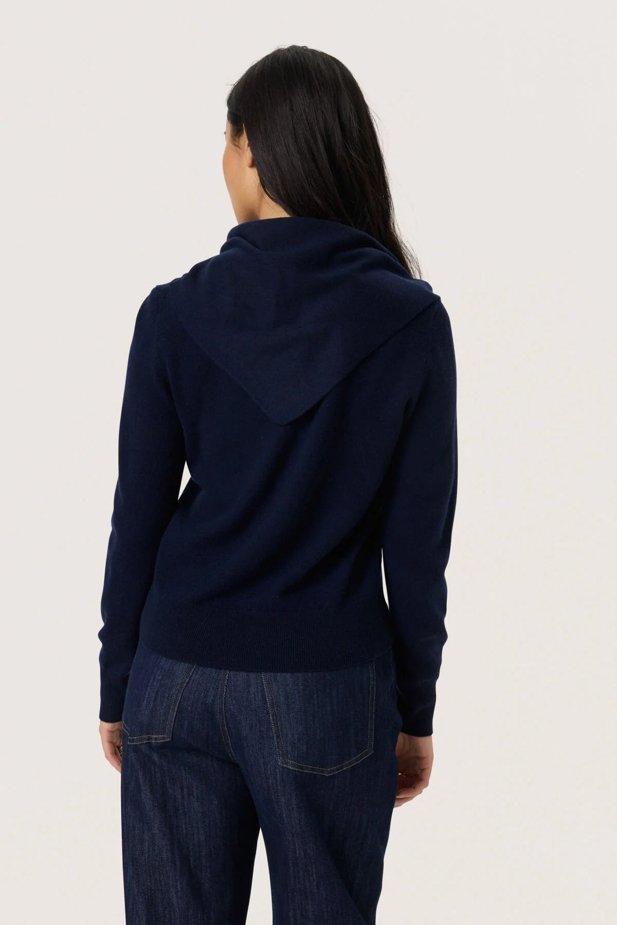 Molina Wool Scarf Cardigan - Night Sky - Image 2