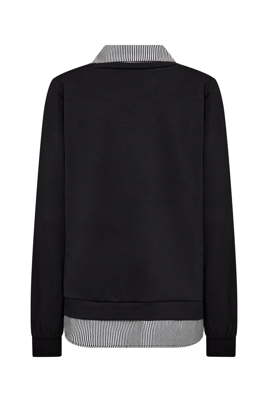 Banu 2 in 1 Shirt Sweatshirt - Black Combi - Image 5