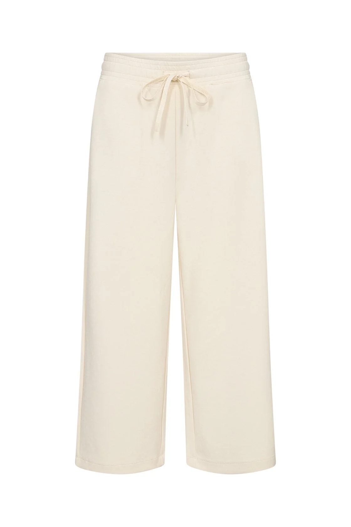 Banu Cropped Lounge Trousers - Cream