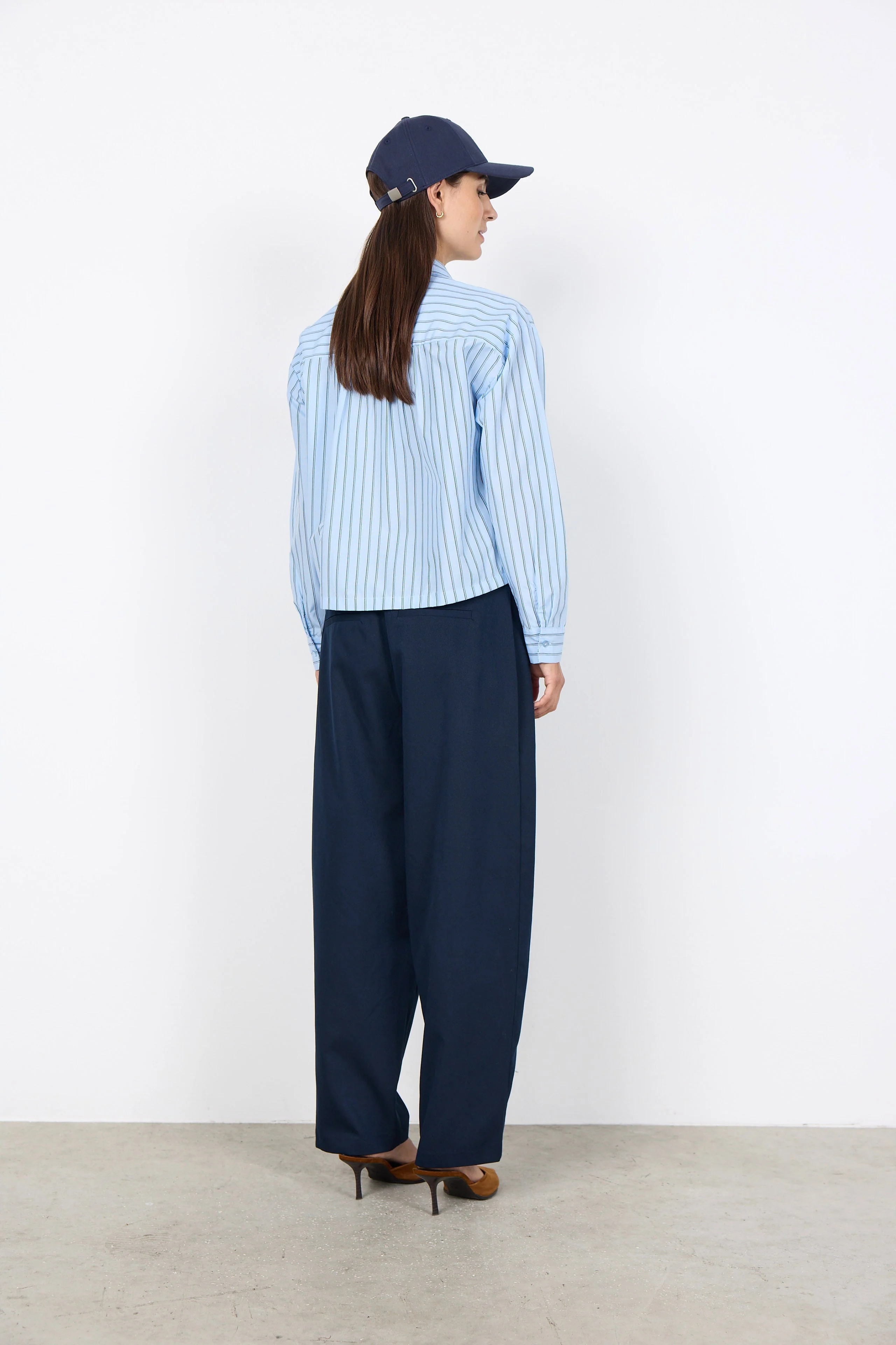 Bardot Striped Shirt - Windsurfer Combi - Image 4