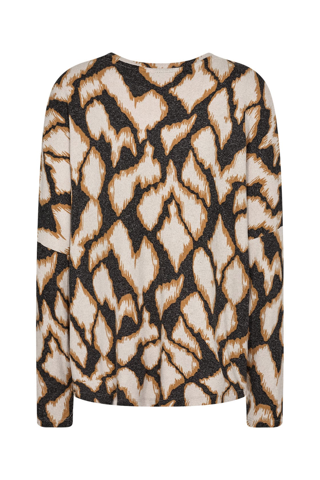 Biara Supersoft Jumper - Sand Melange Combi - Image 2