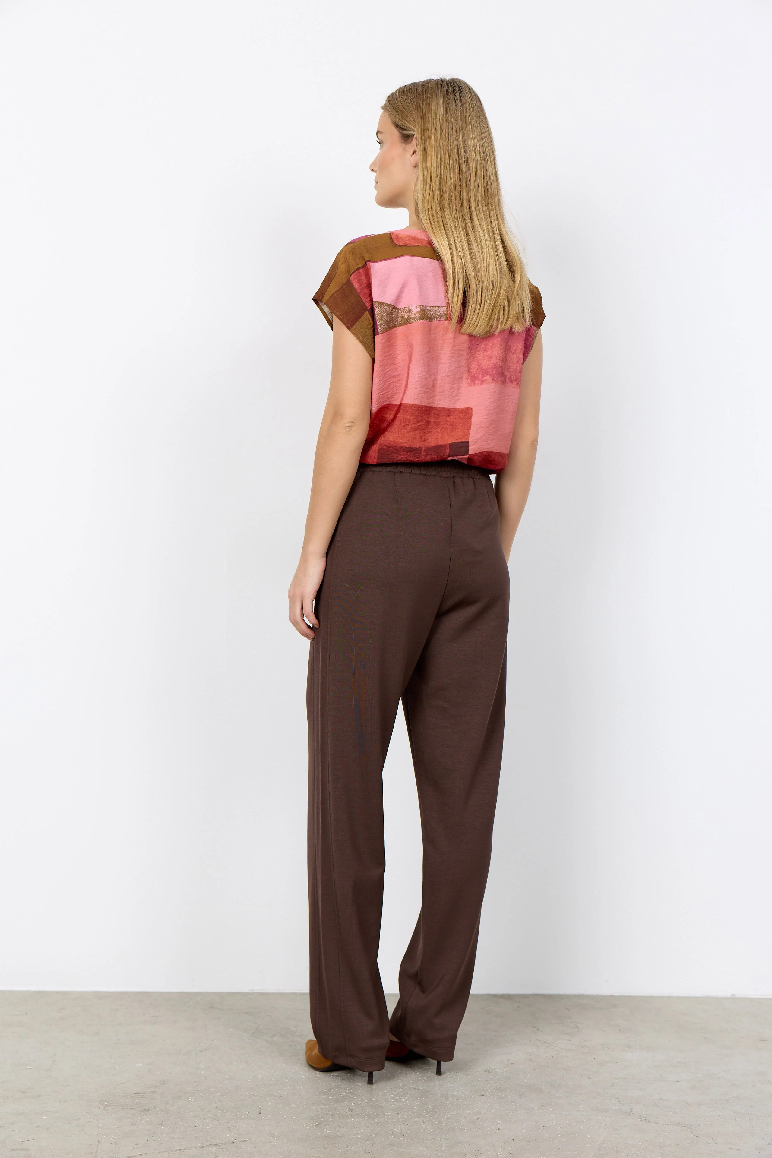 Catania Printed Blouse - Rapture Rose Combi - Image 4