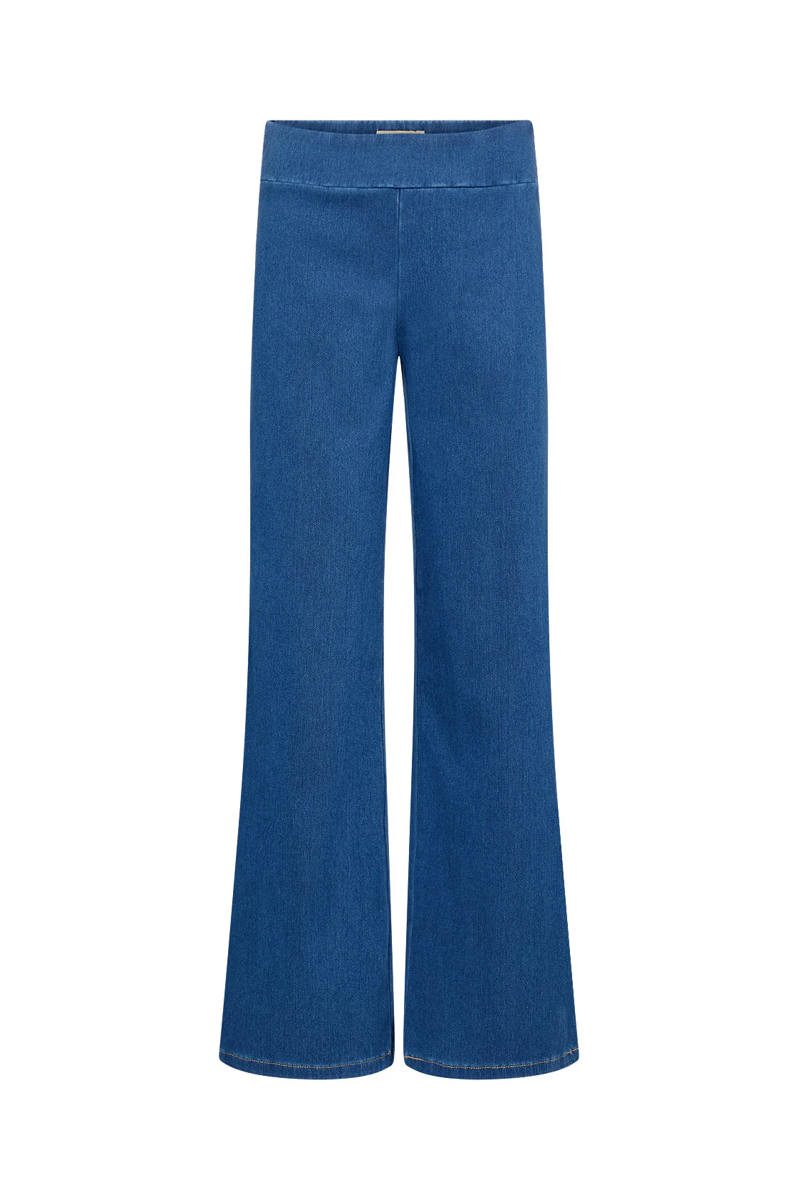 Chandra Stretch Pull On Jeans - Medium Blue Denim