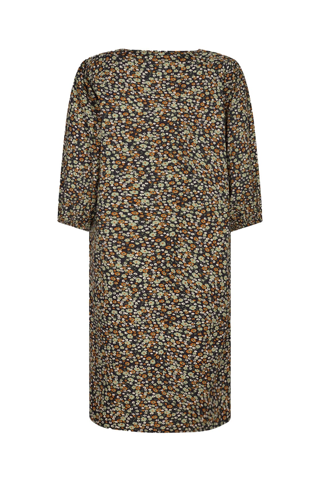 Ediba Dress - Oil Green Combi - Image 2