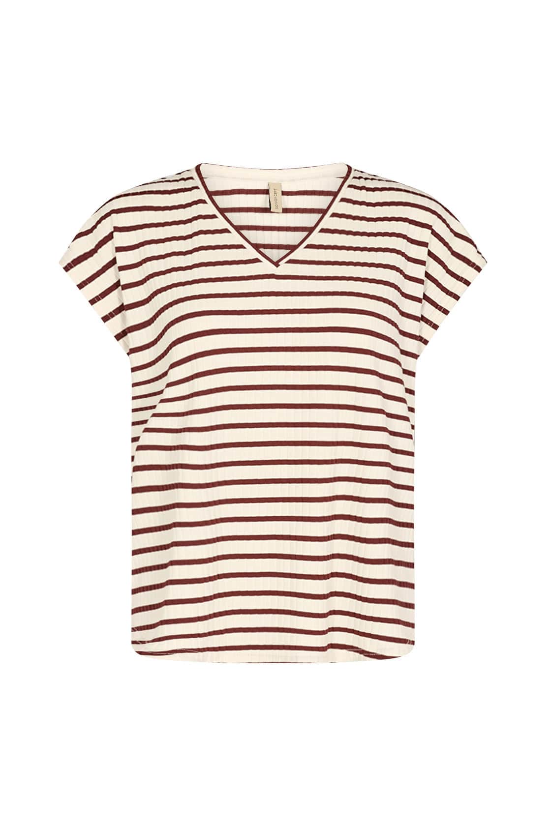 Ejda T-Shirt - Wine Combi