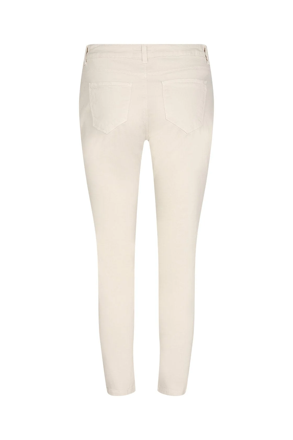 Erna Patrizia Cropped Jeans - Cream - Image 2