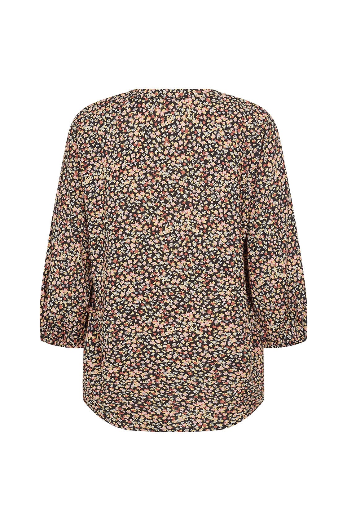 Farah Ditsy Print Blouse - Blush Combi - Image 5