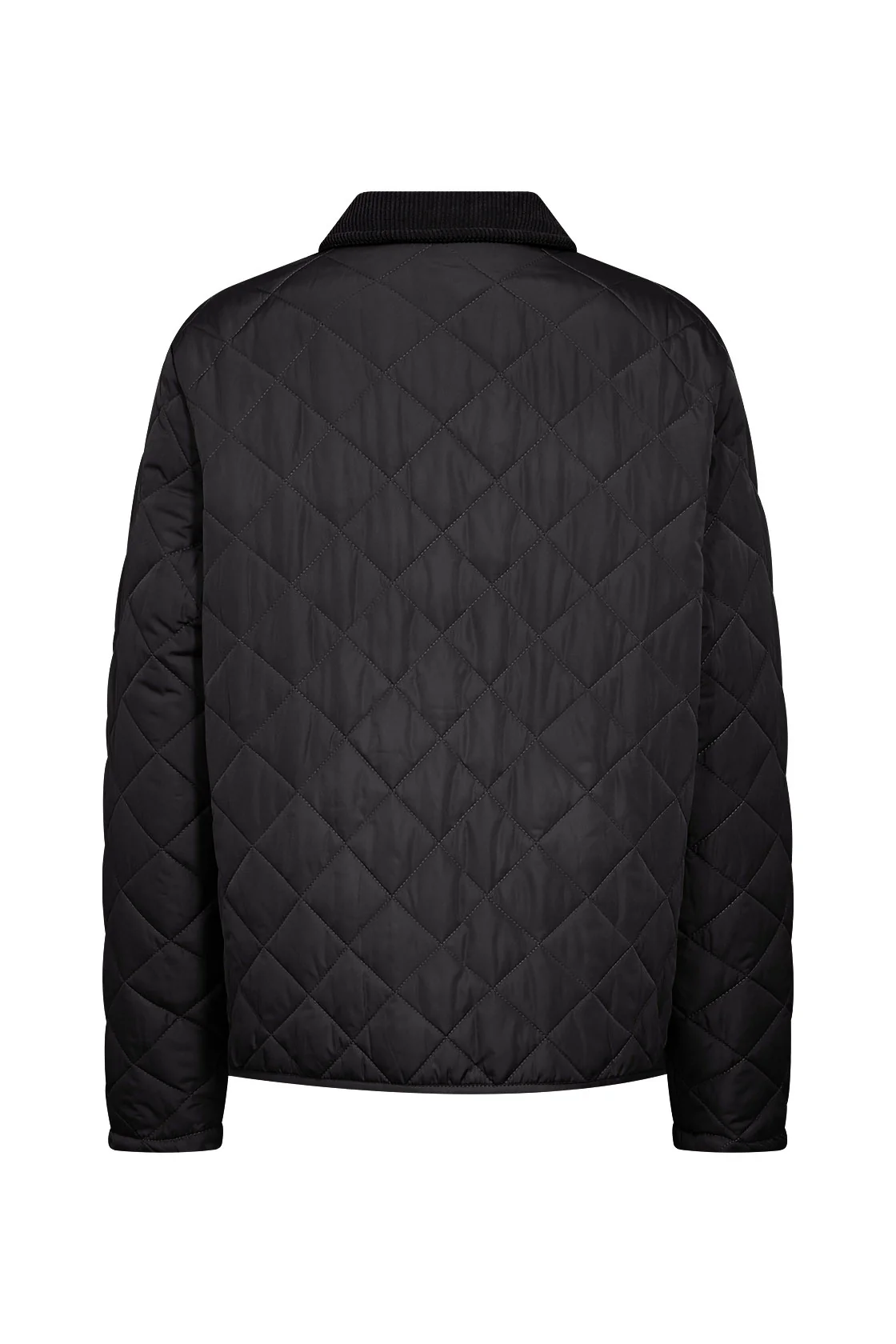 Fenya Short Quilted Jacket - Black - Image 5