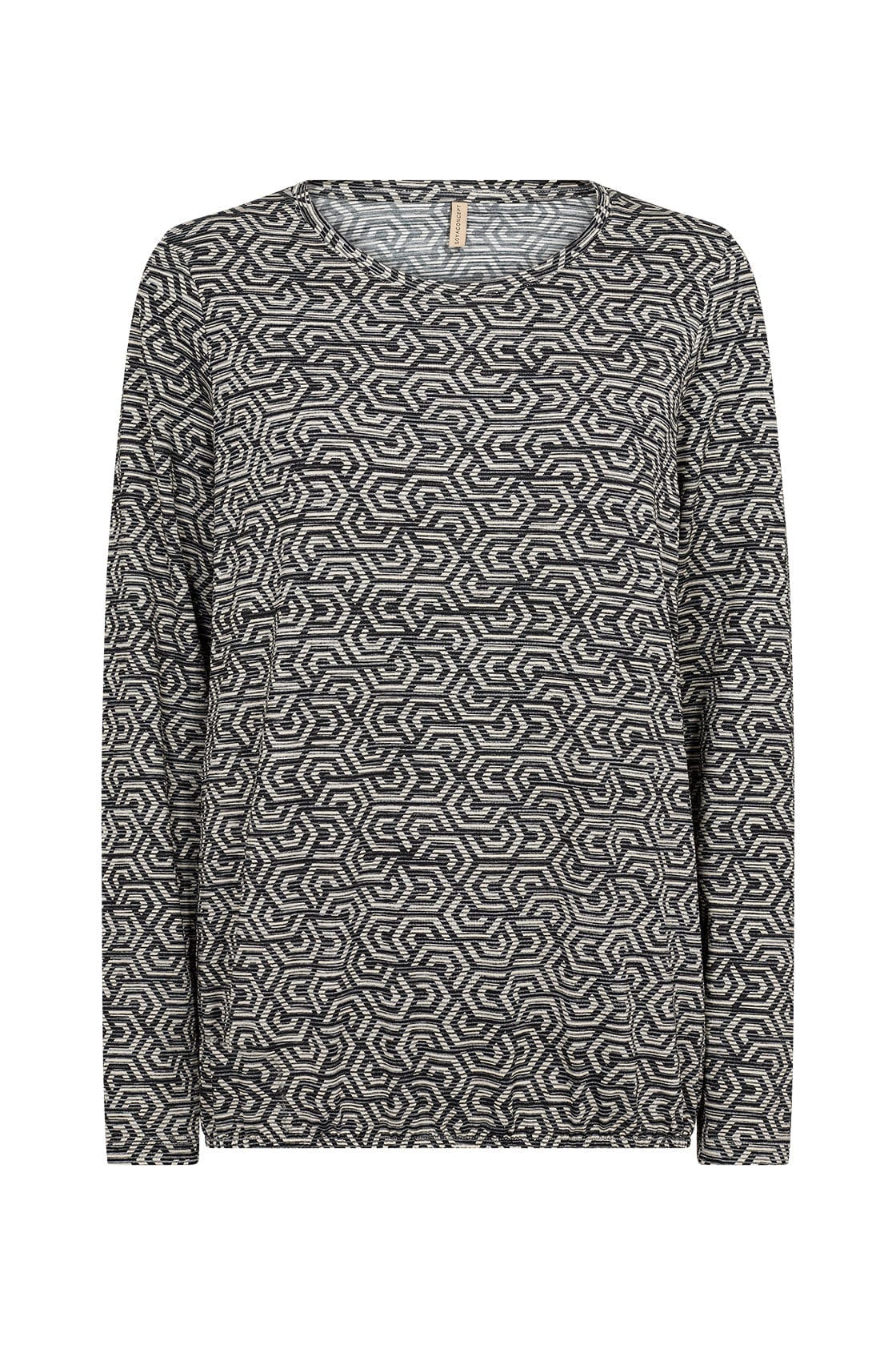 Galina Blouse - Black Combi
