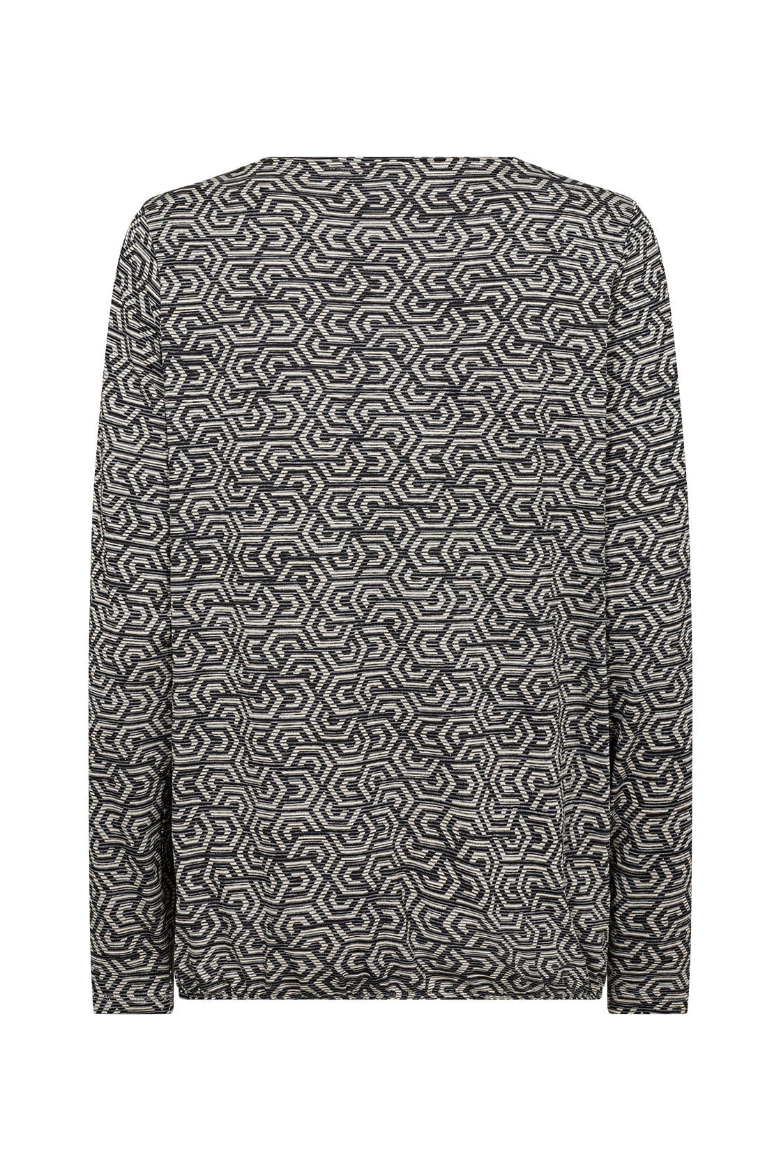 Galina Blouse - Black Combi - Image 5