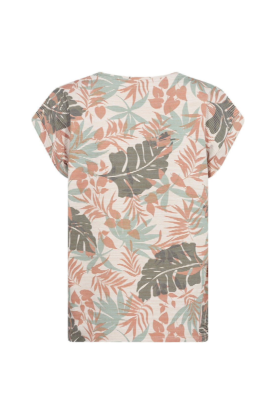 Galina Printed T-Shirt - Papaya Combi - Image 5