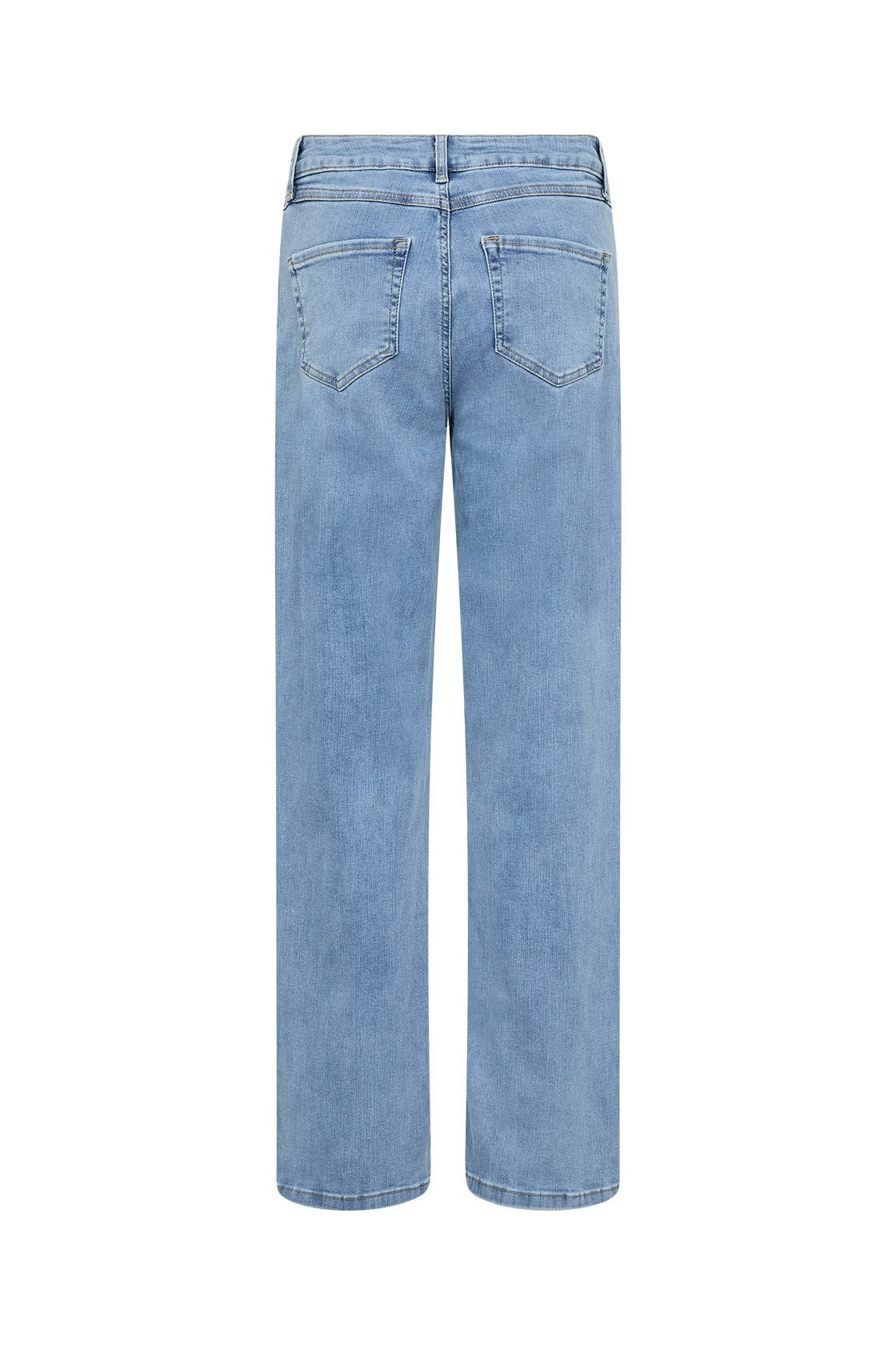 Kimberly 34-B Straight Leg Jeans - Light Blue Denim - Image 5