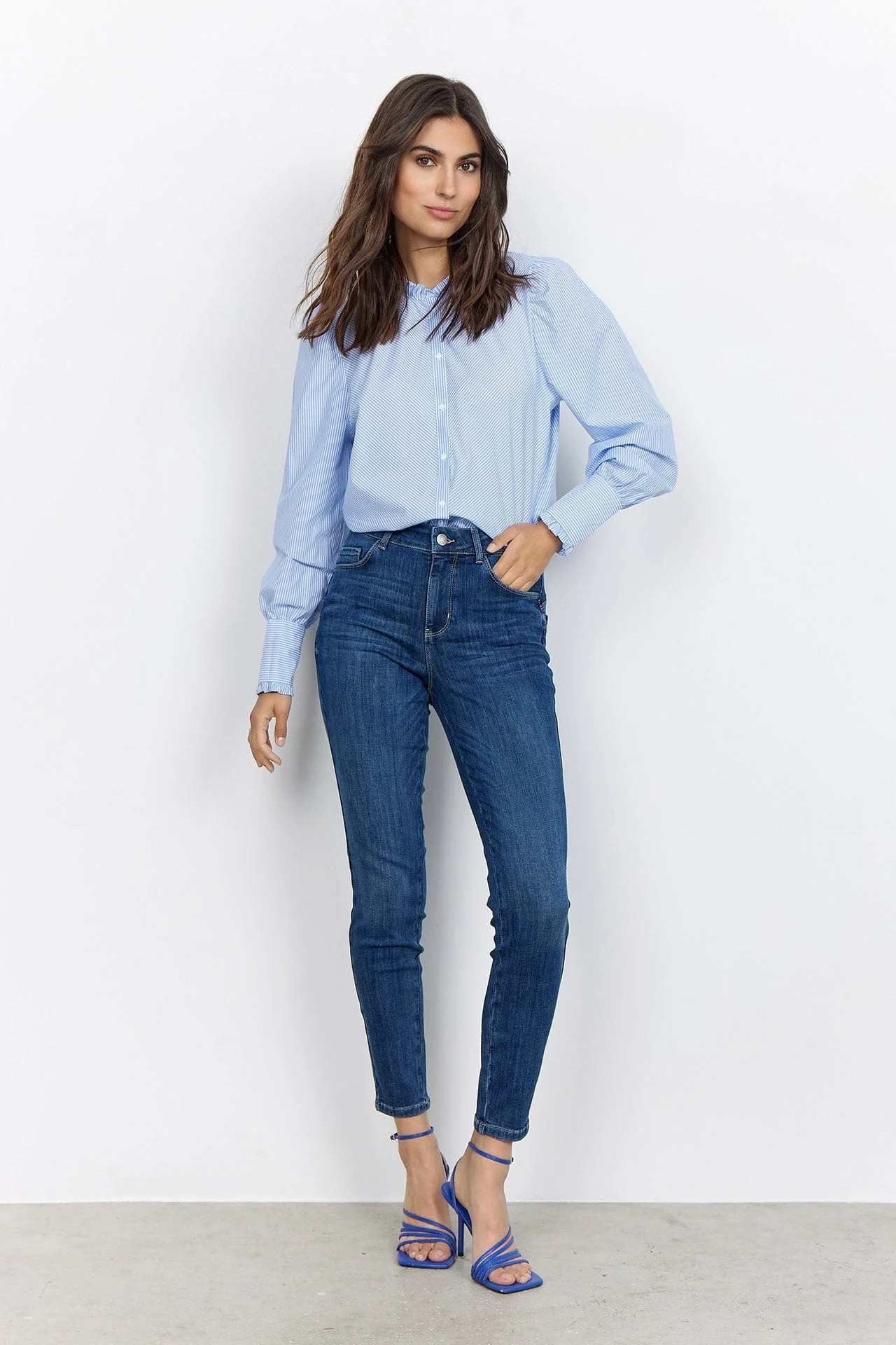 Kimberly Jeans - Dark Blue Denim - Image 2