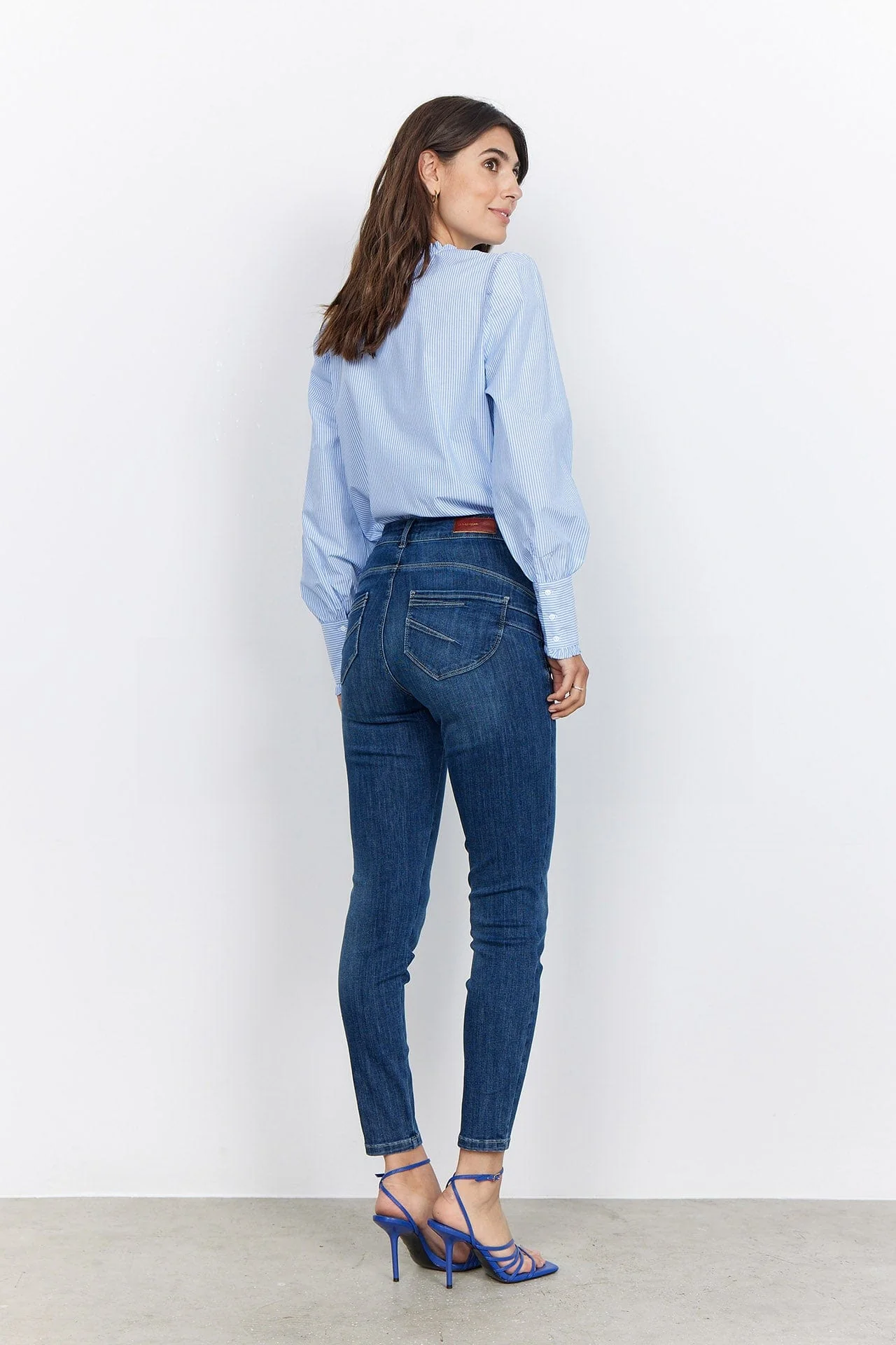 Kimberly Jeans - Dark Blue Denim - Image 3