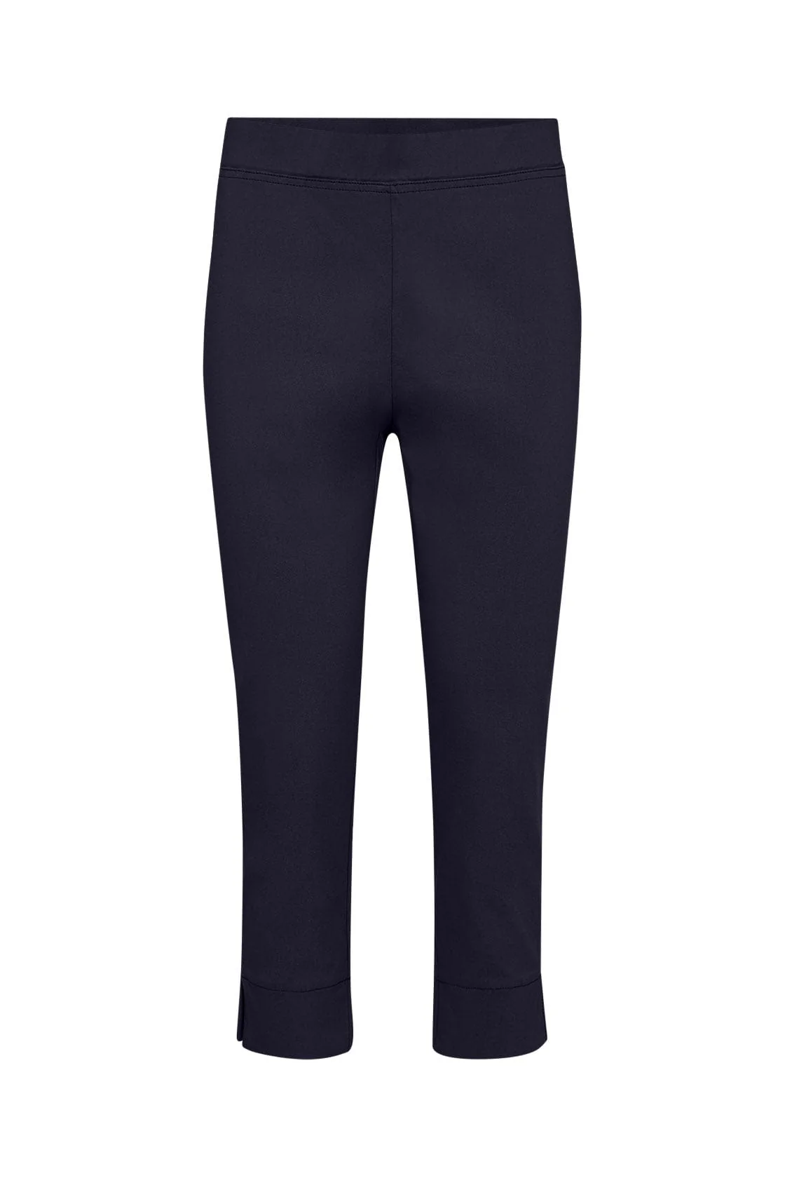 Lilly Cropped Trousers - Navy