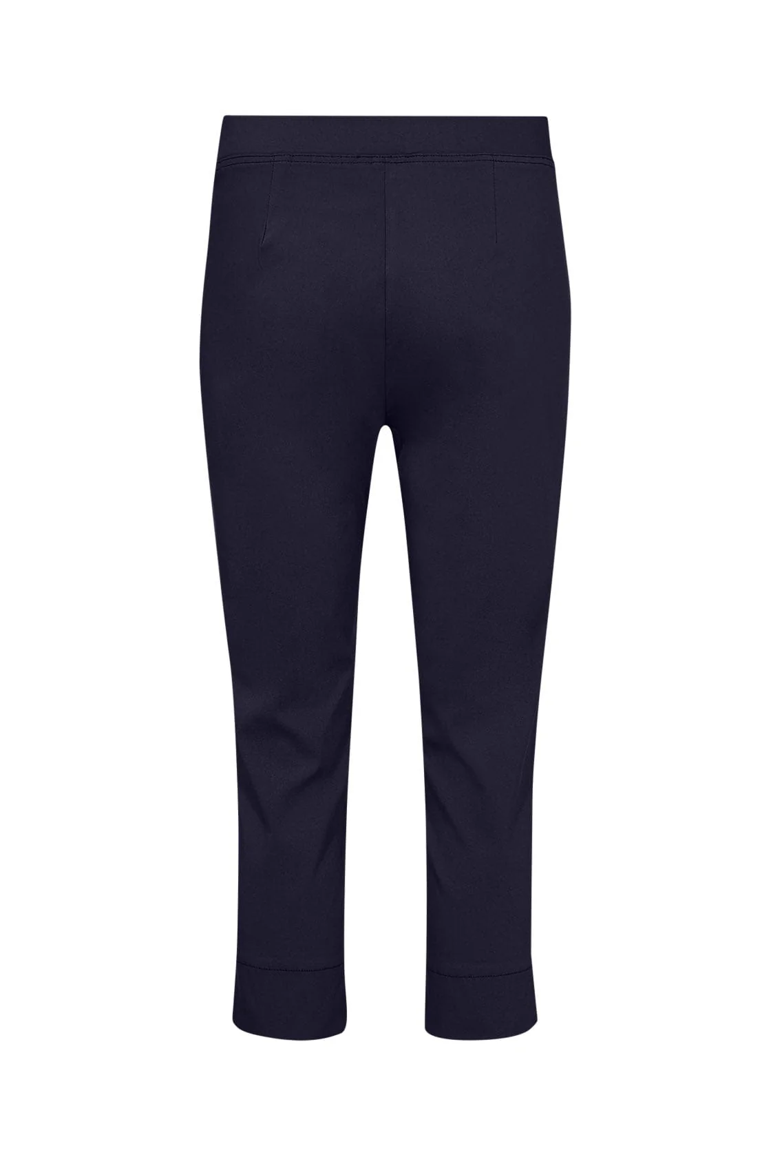 Lilly Cropped Trousers - Navy - Image 2
