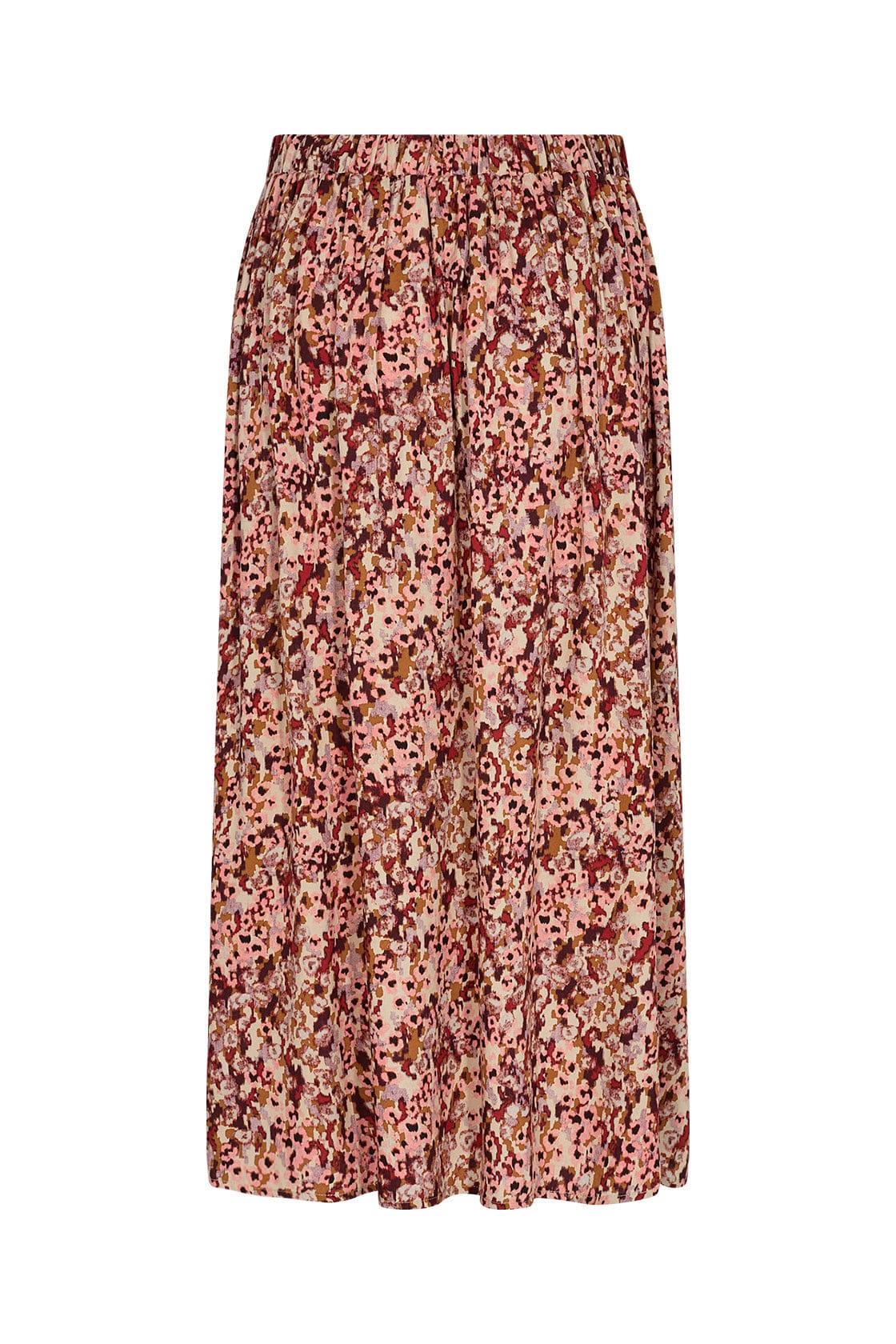 Minea Printed Midi Skirt - Berry Combi - Image 3