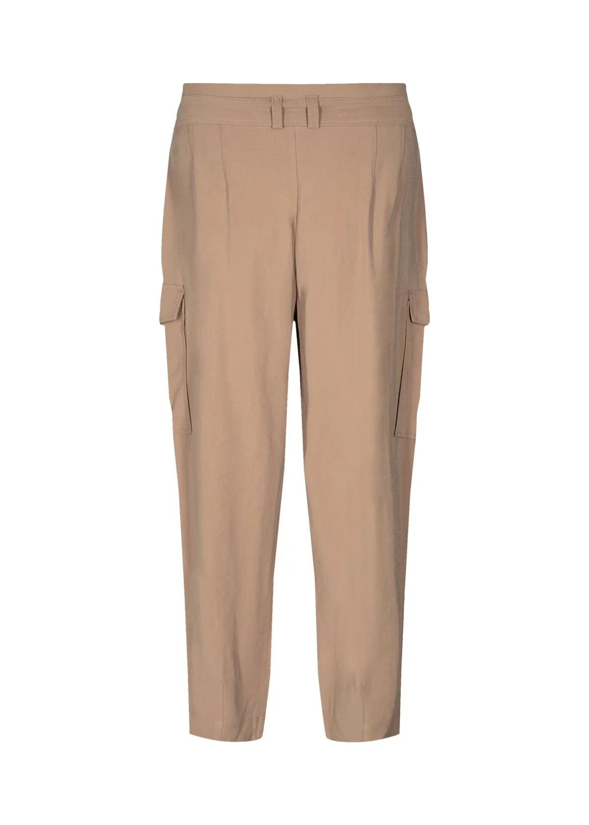 Nabila Belted Cargo Trousers - Camel - Image 2