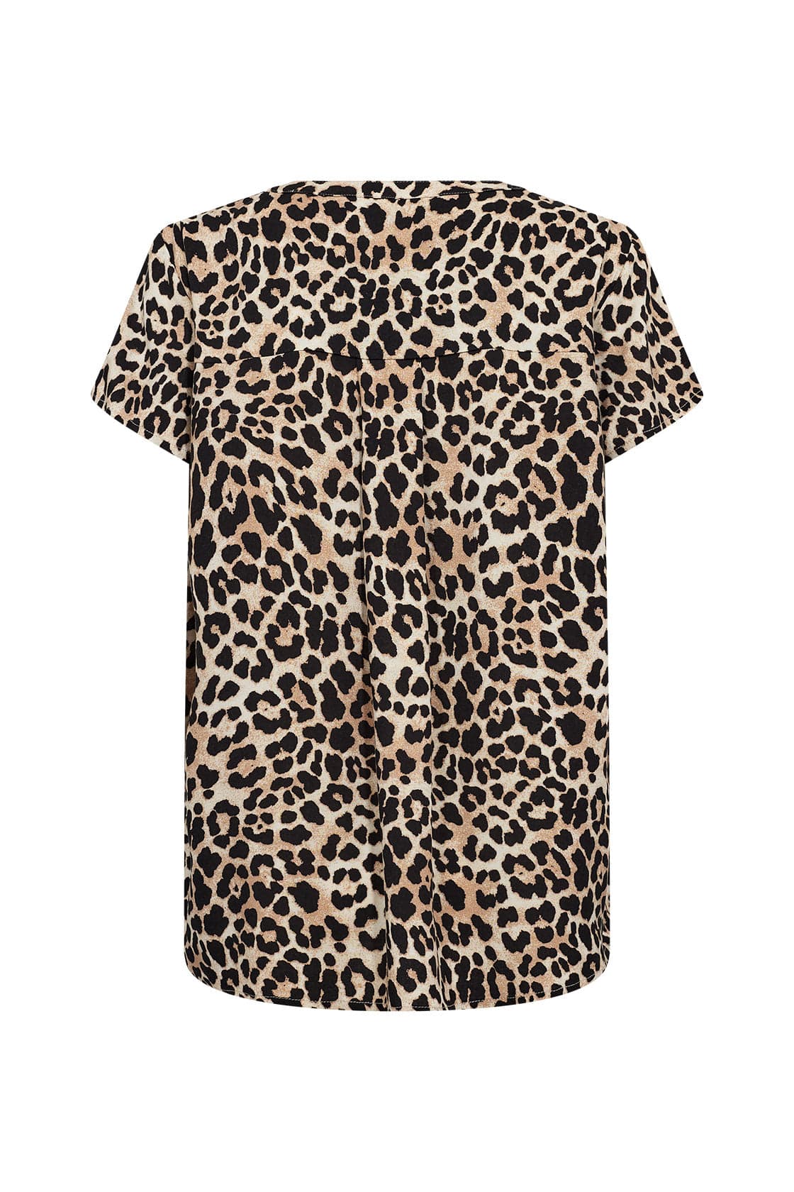 Pietta Leopard Print Top - Sand Combi - Image 5