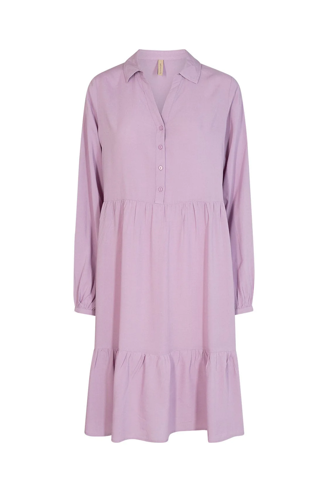 Radia Tiered Hem Dress - Lilac Mist
