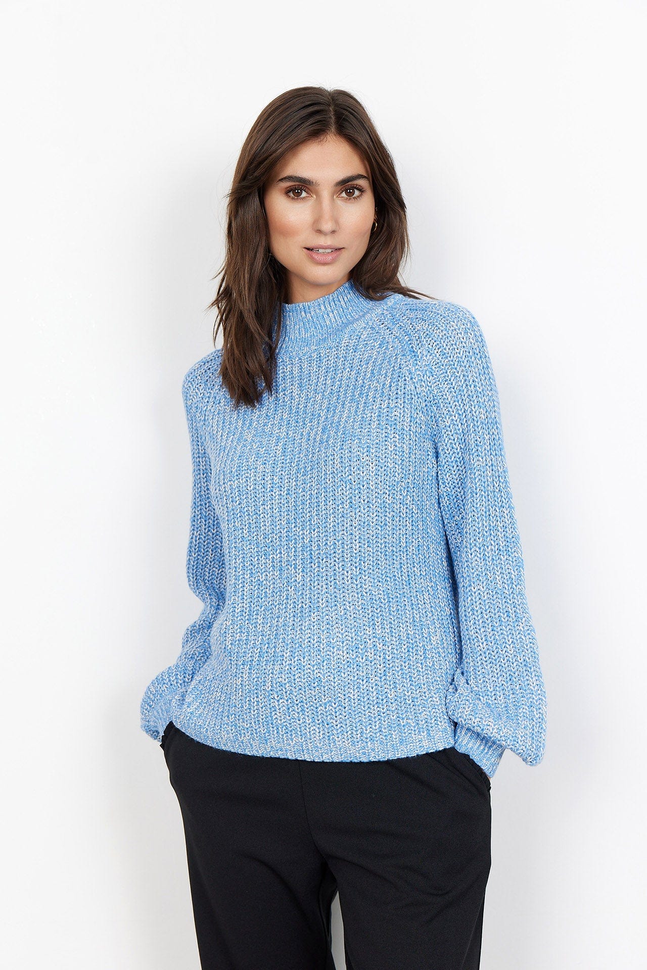 Remone Jumper - Bright Blue Melange - Image 2