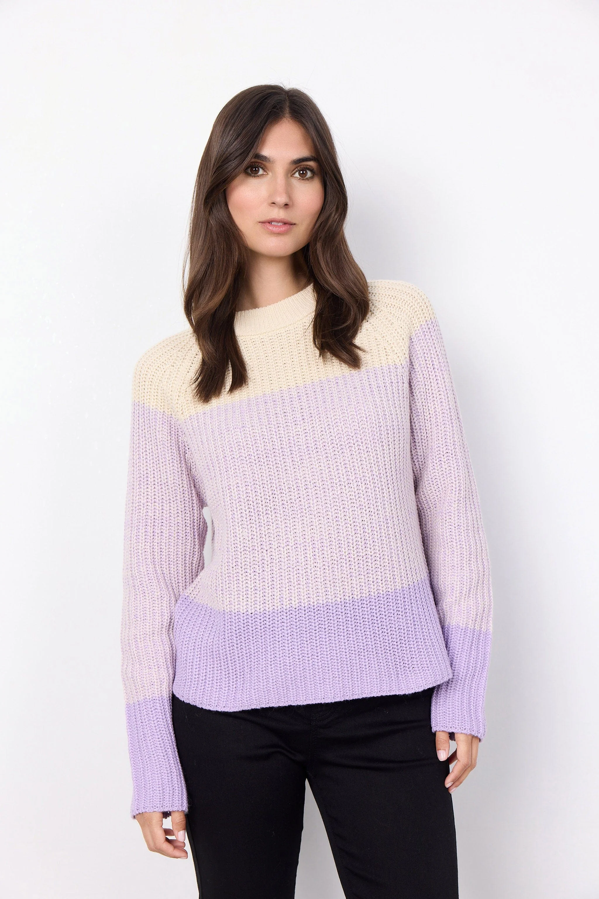 Remone Stripe Jumper - Lilac Breeze Combi - Image 3