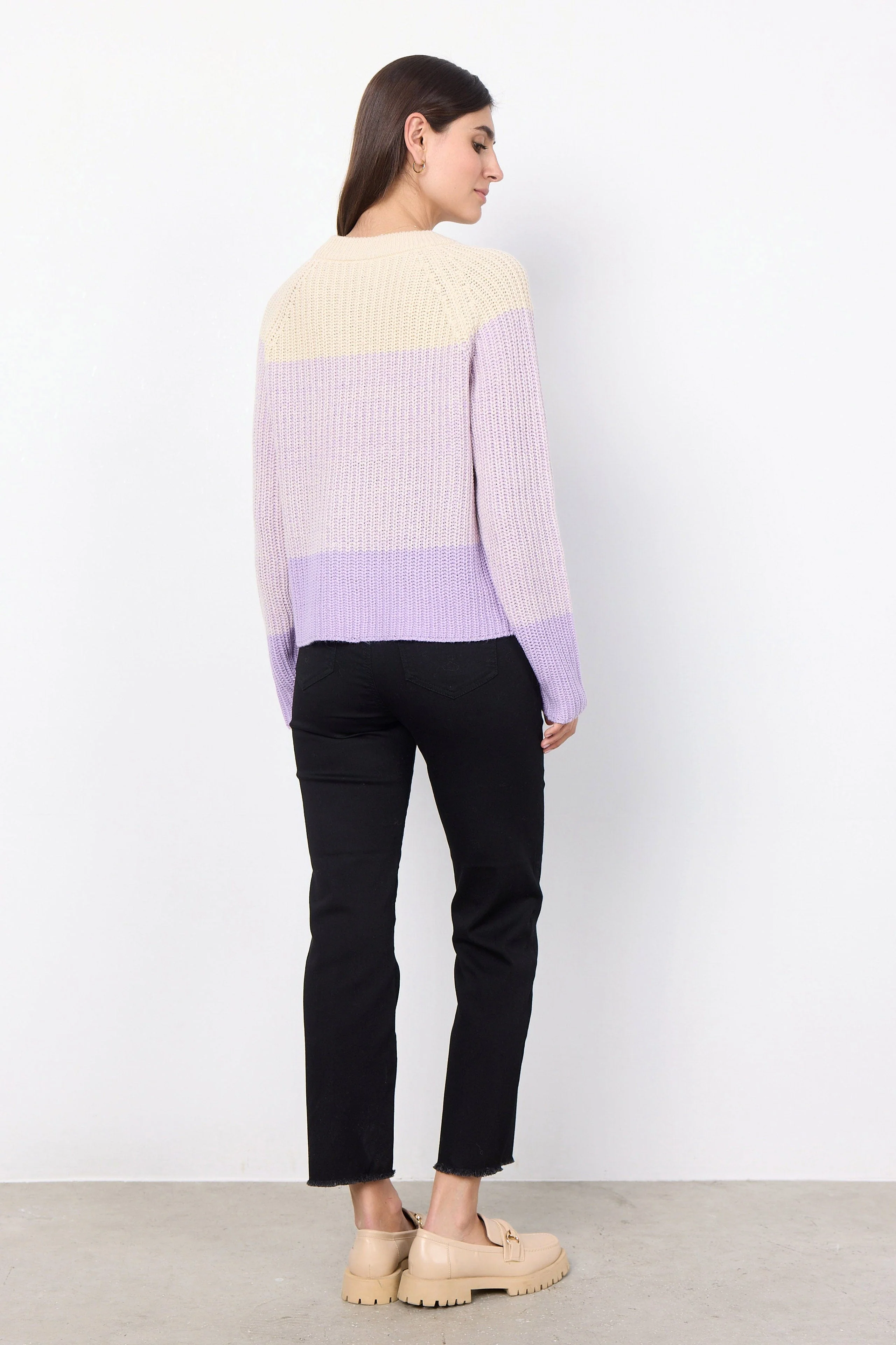Remone Stripe Jumper - Lilac Breeze Combi - Image 5