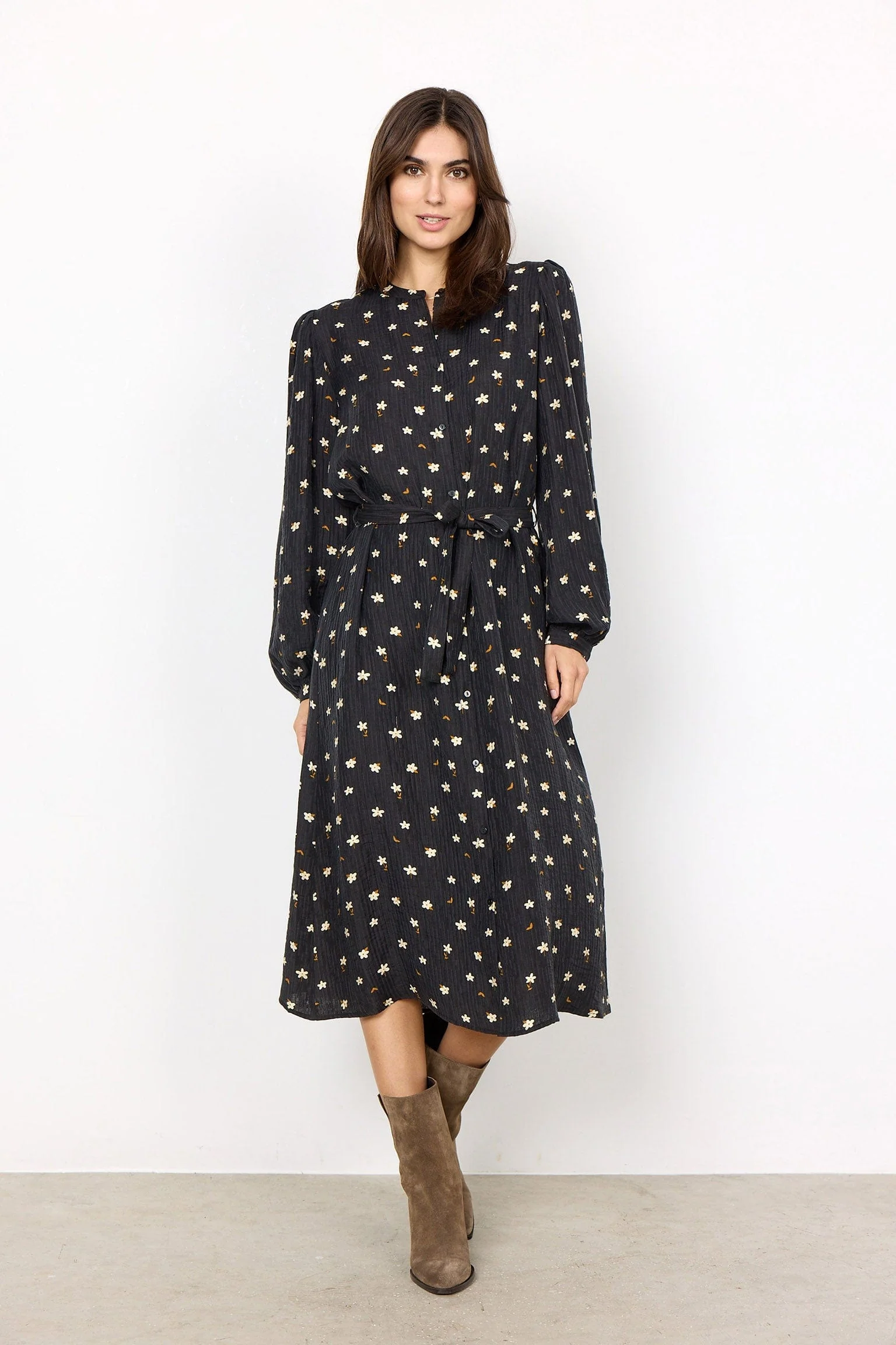 Tama Floral Print Blouse - Black Combi - Image 12