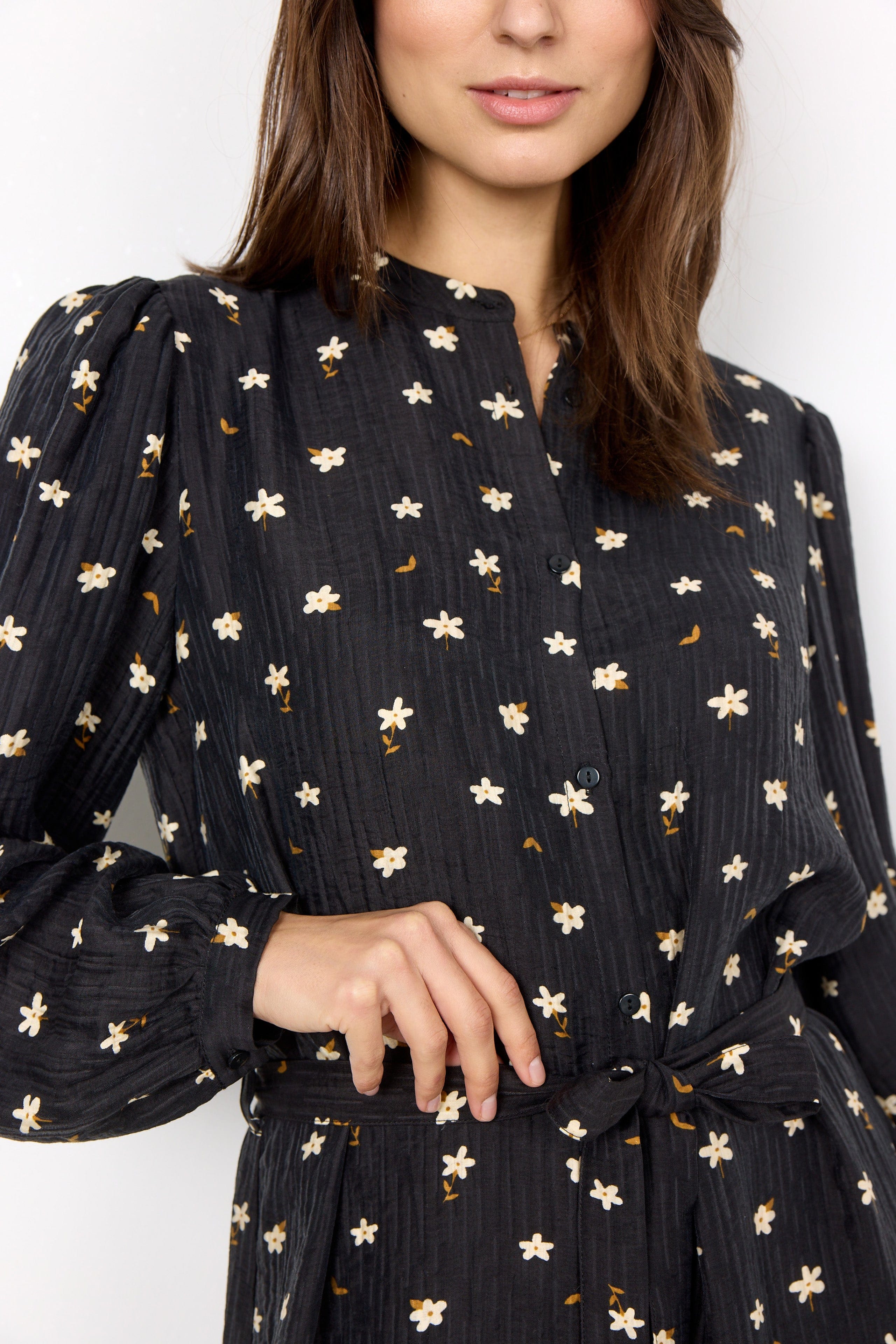 Tama Floral Print Blouse - Black Combi - Image 9