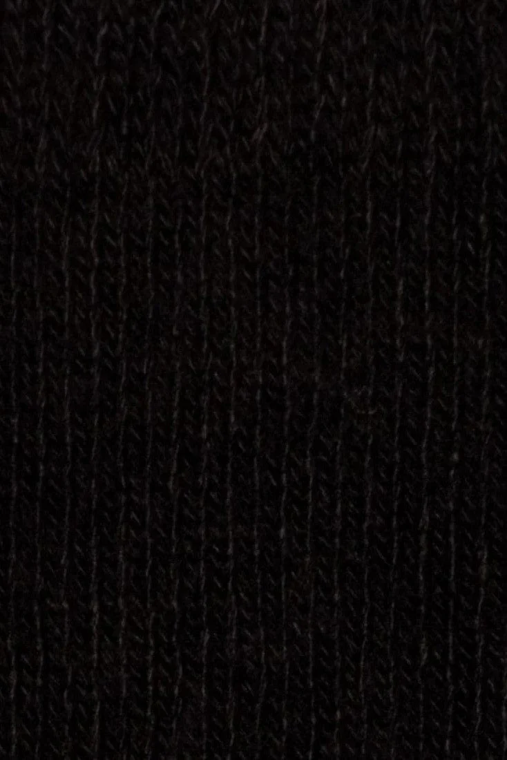 Plain Bamboo Socks - Black - Image 2