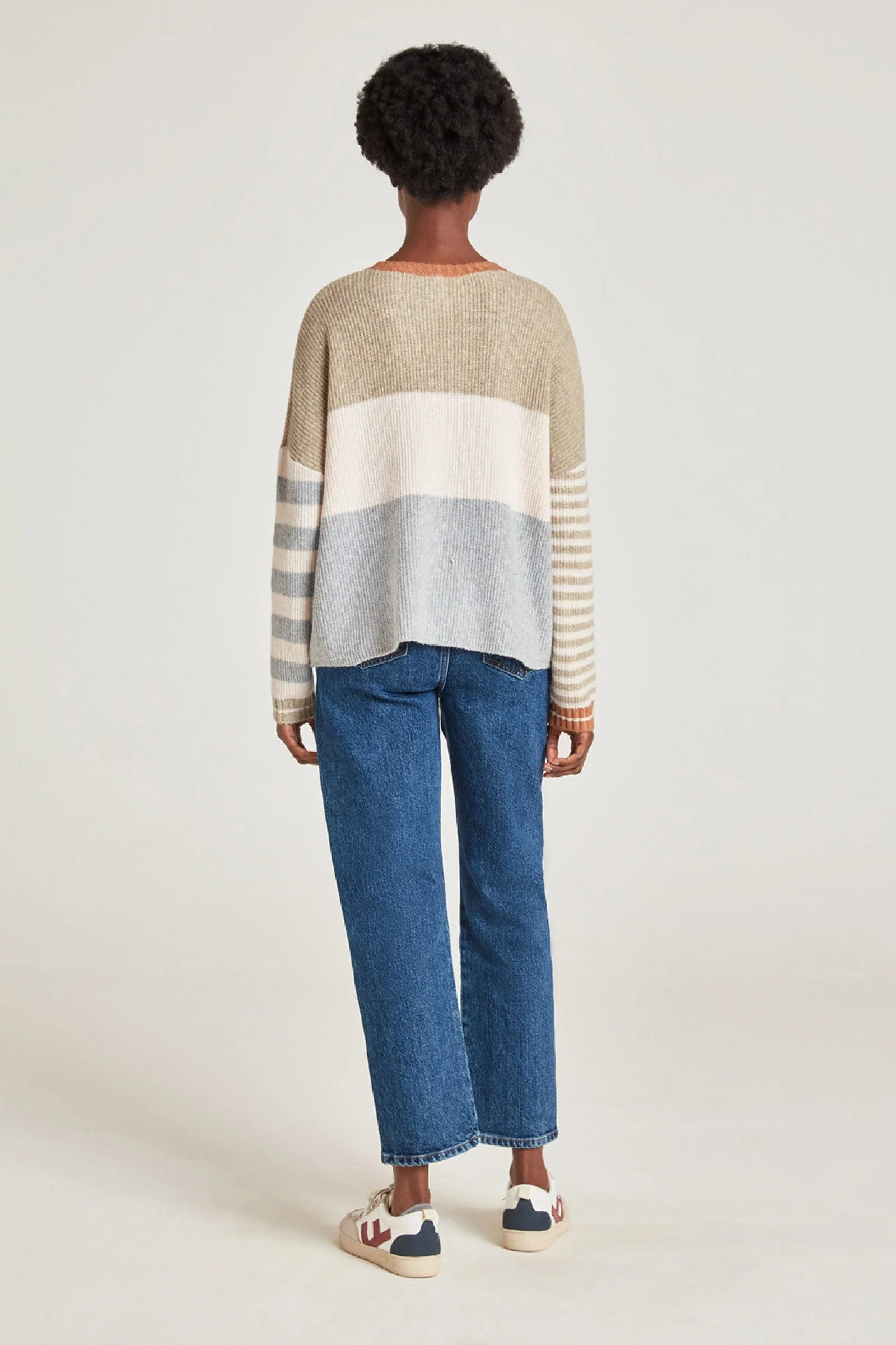 Aadi Organic Cotton Knit Jumper - Multi - Image 5