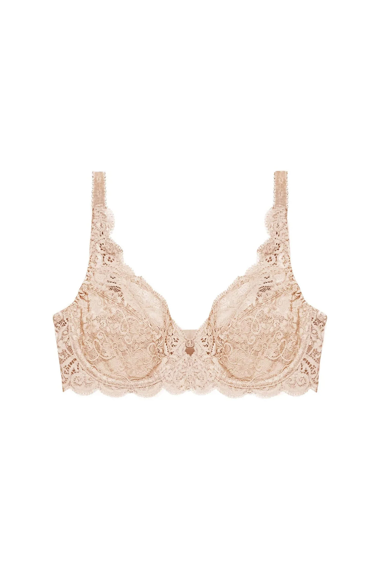 Amourette 300W Wired Lace Bra - Skin