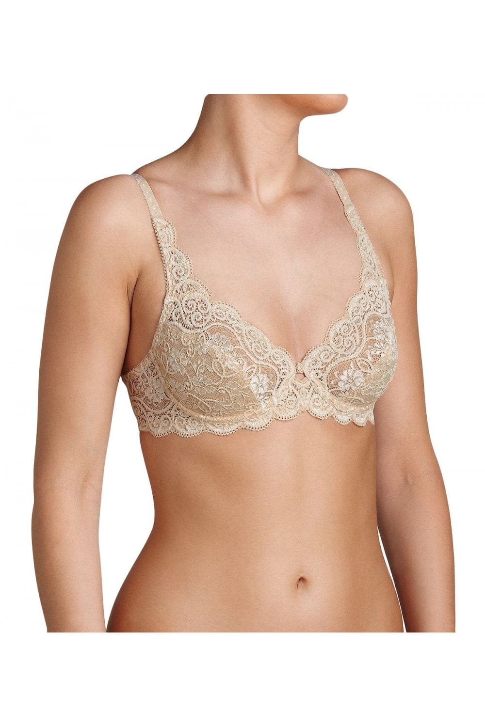 Amourette 300W Wired Lace Bra - Skin - Image 2
