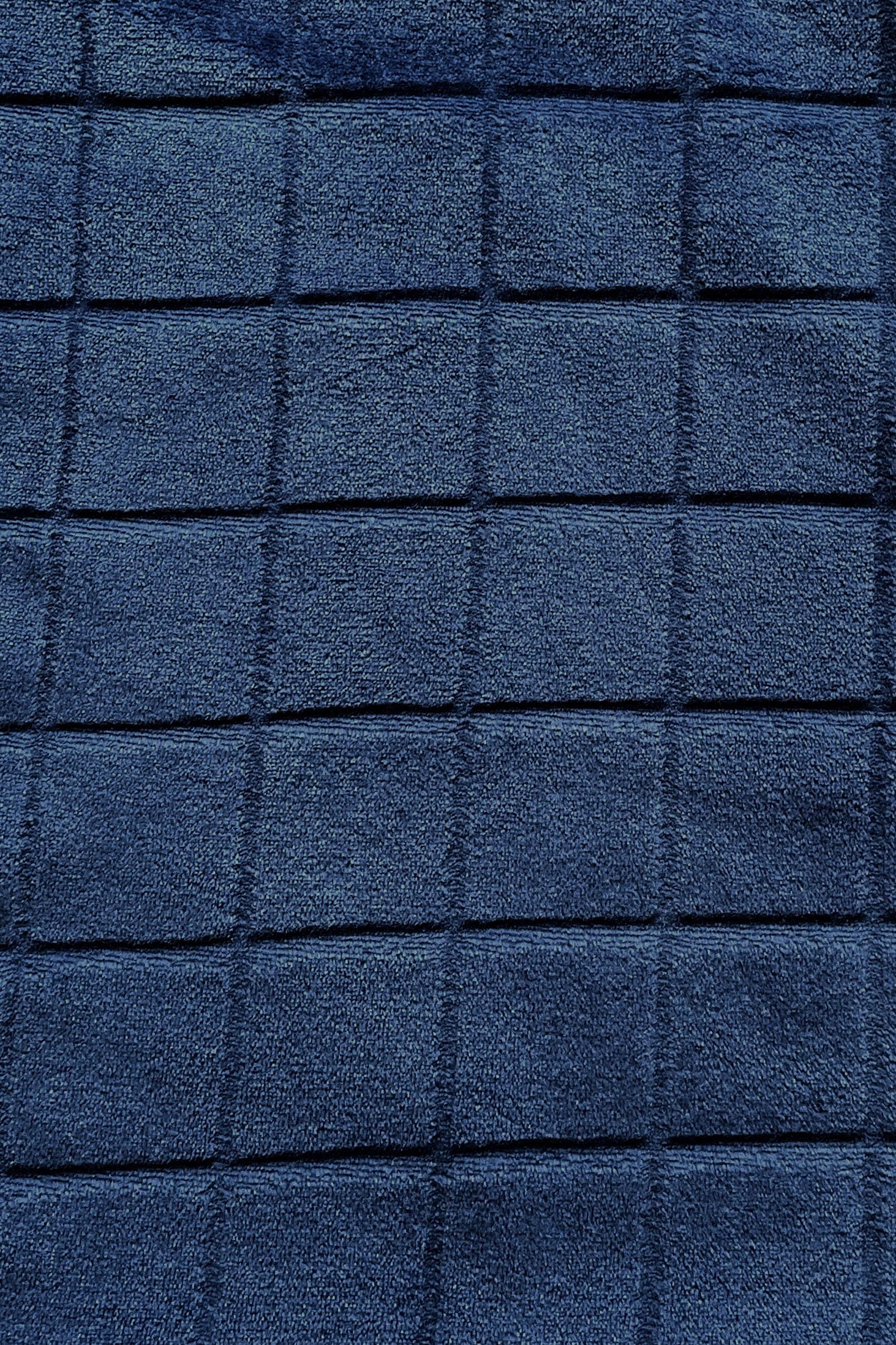 Fleece Robe - Navy - Image 2