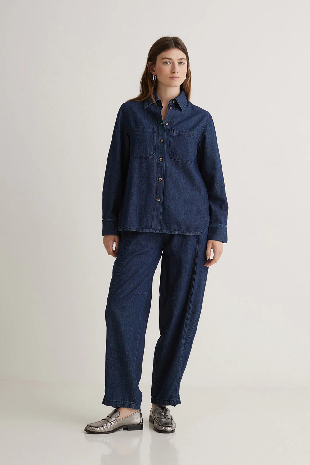 Denim Shirt - Indigo - Image 2