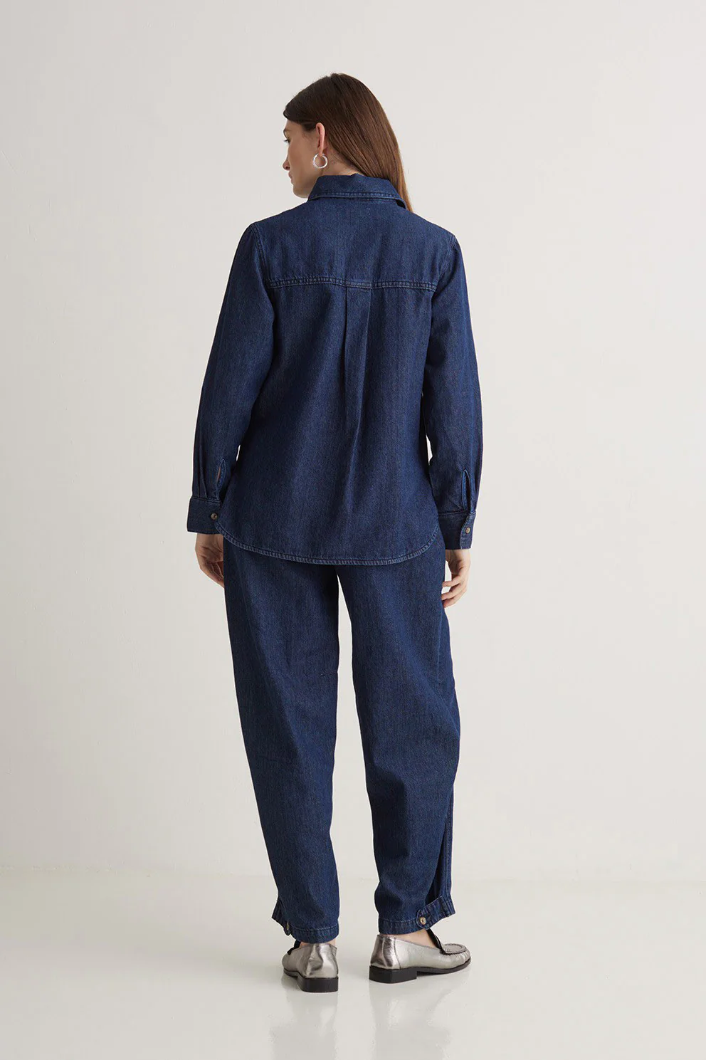 Denim Shirt - Indigo - Image 4